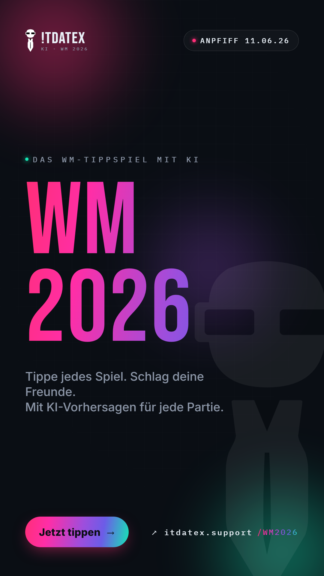 WM 2026 Tippspiel — Anpfiff 11.06.26